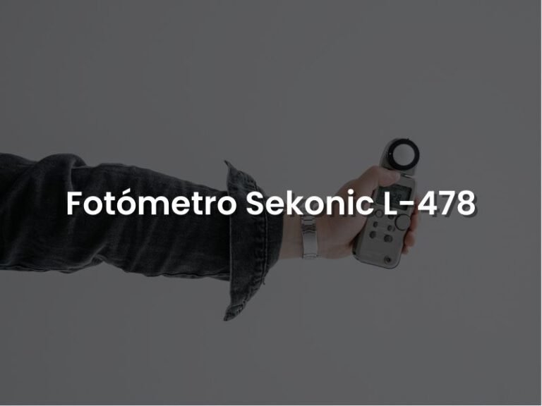 Curso Fotómetro Sekonic L-478